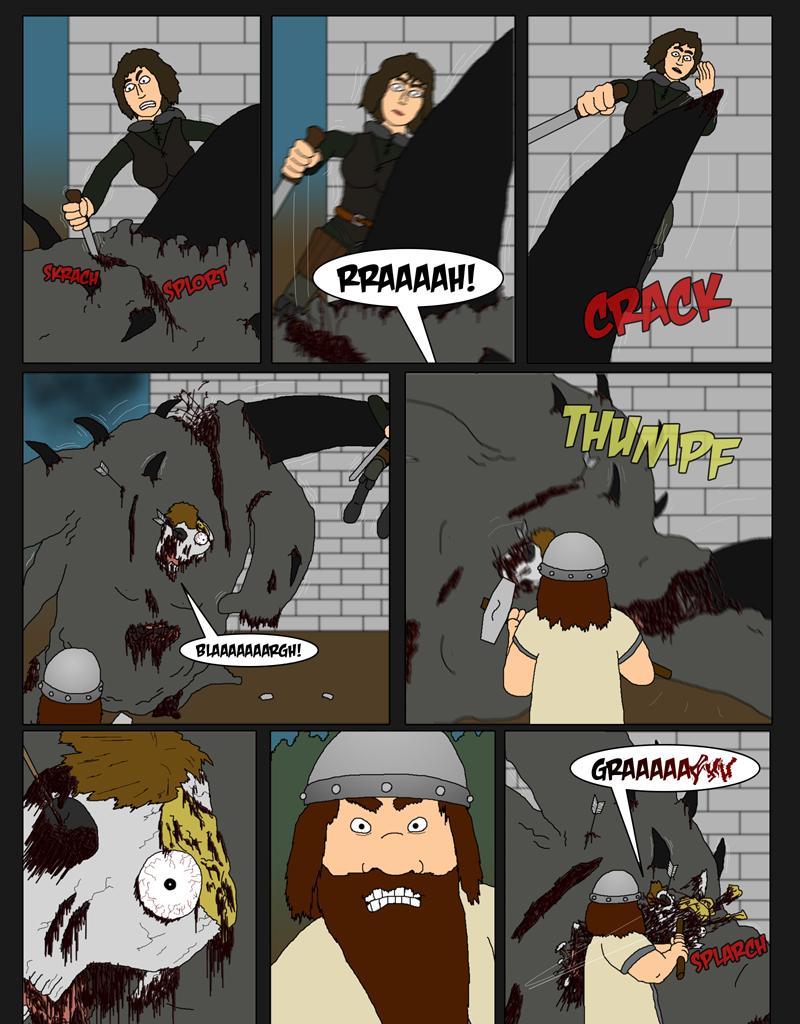 Tales From Somewhere - The Legend - Episode 67, Page 1: Crushing bones
